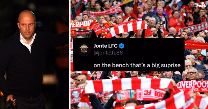 "That's a big surprise", "Slot got the minerals" - Liverpool fans in disbelief as superstar left out of XI to face Galatasaray