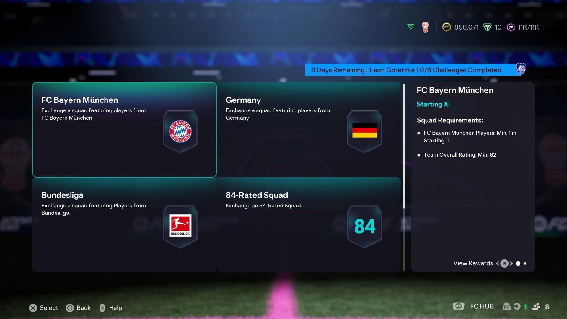 The requirements (Image via EA Sports)
