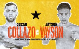 Oscar Collazo vs. Jayson Vayson: Live round-by-round updates