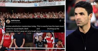 "Shutting up the doubters", "Used to pray for times like this" - Fans hail Arsenal duo for their impact in 2-0 win against Athletic Club