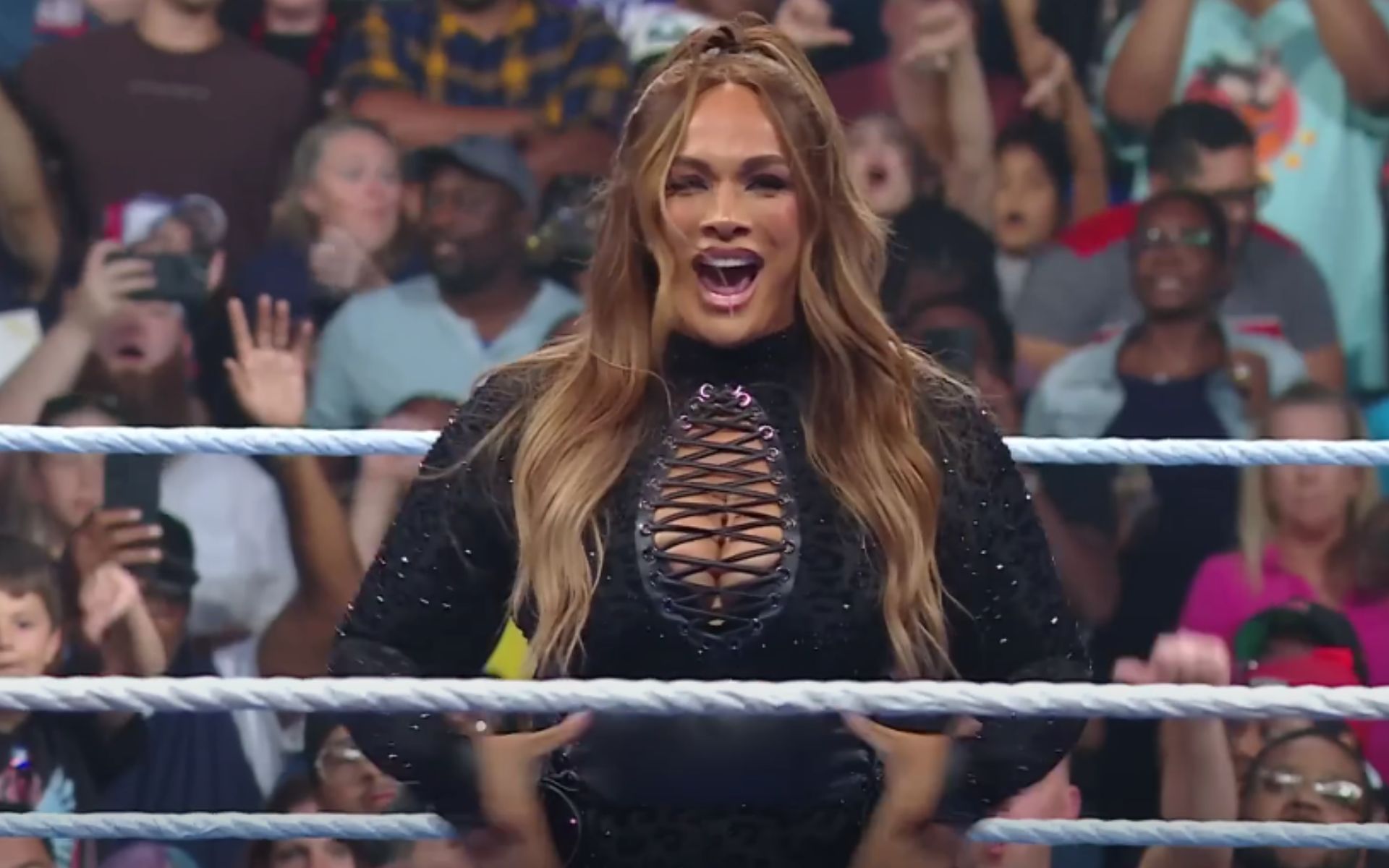 Nia Jax is back in the mix. [Image via WWE YouTube]