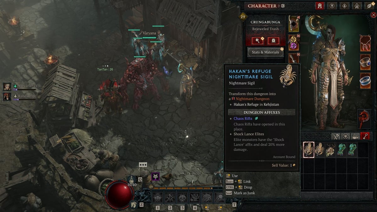 Diablo 4 Season 10: Bartuc's Reign of Chaos walkthrough (Faction Rep Quest)