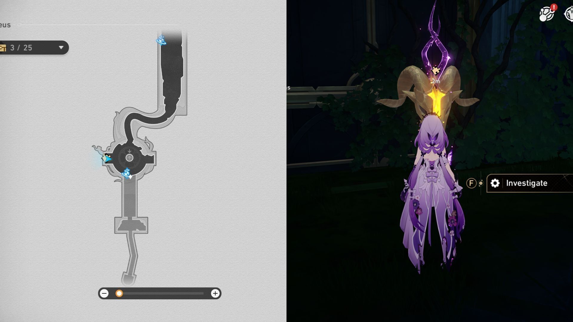 First puzzle location (Image via HoYoverse)