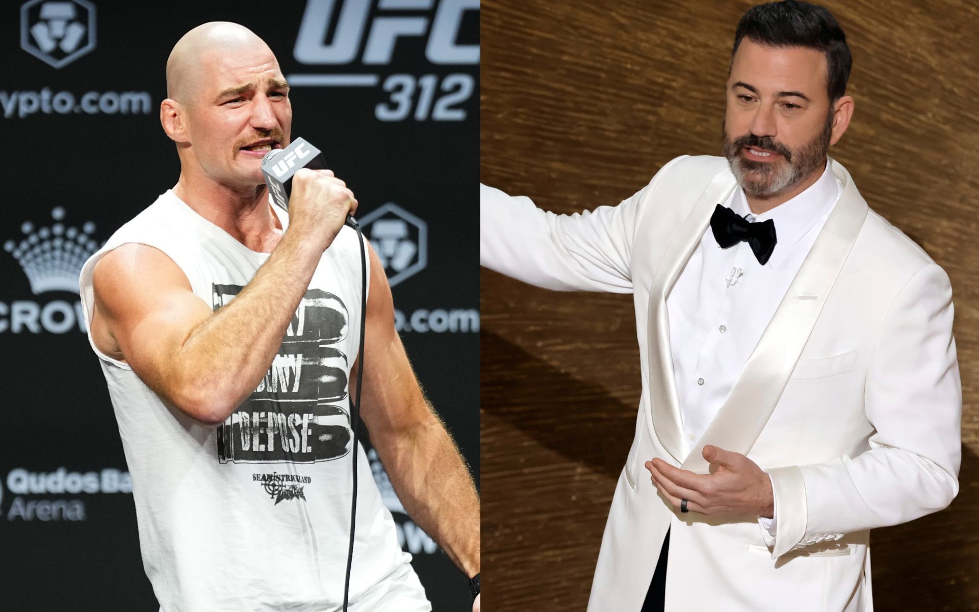 "He didn't get canceled" - Sean Strickland reacts to TV host Jimmy Kimmel being suspended over alleged Charlie Kirk comments