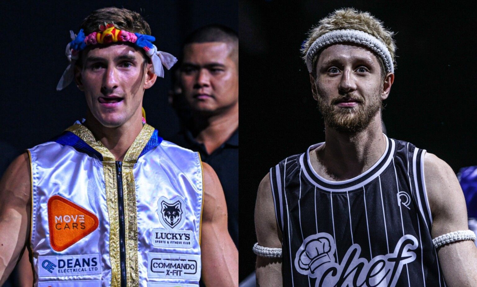Nico Carrillo (L) and Luke Lessei (R) | Image credit: ONE Championship