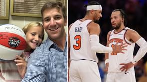 Eli Manning shows off Knicks stars’ memorabilia in heartfelt father-daughter selfie