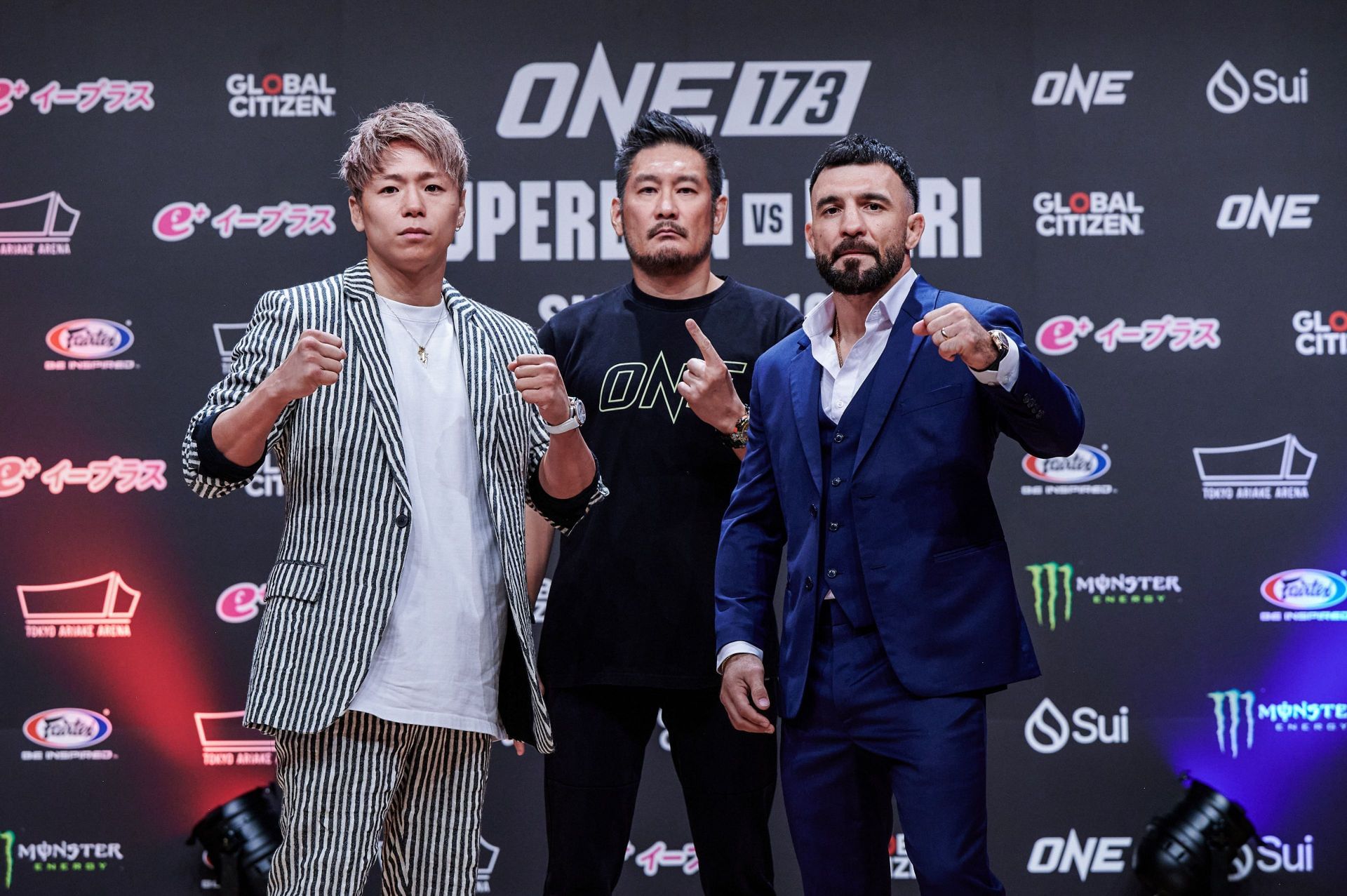 (From left) Takeru Segawa, Chatri Sityodtong, and Denis Puric. [Image: ONE Championship]