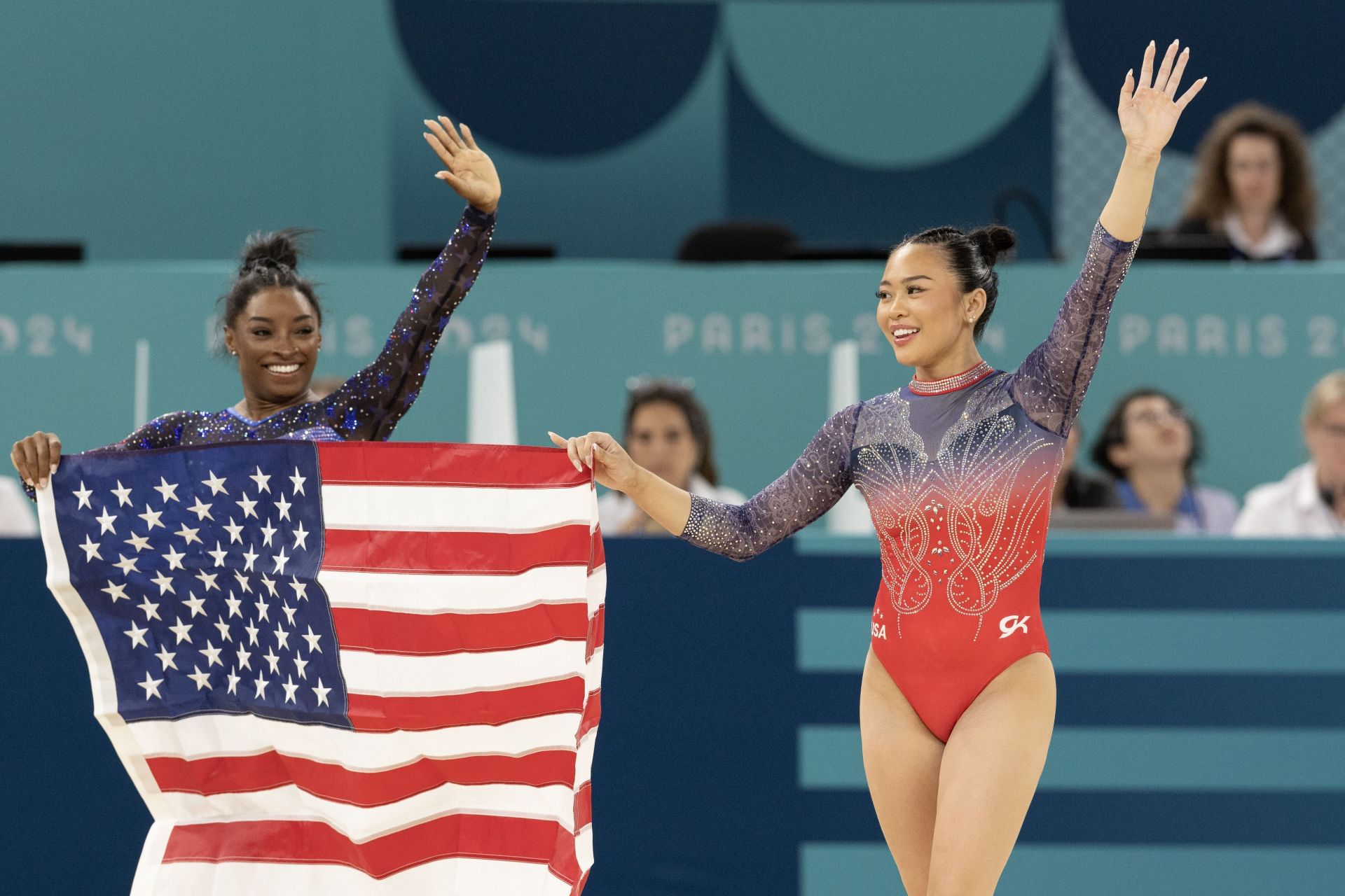 Suni Lee talks about the time Simone Biles decided to pull back from the Tokyo Olympics [Image Source : Getty] 