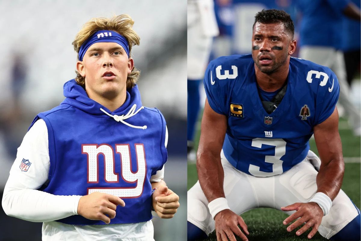 Giants legend Phil Simms hints gradual Jaxson Dart rollout plan after Russell Wilson