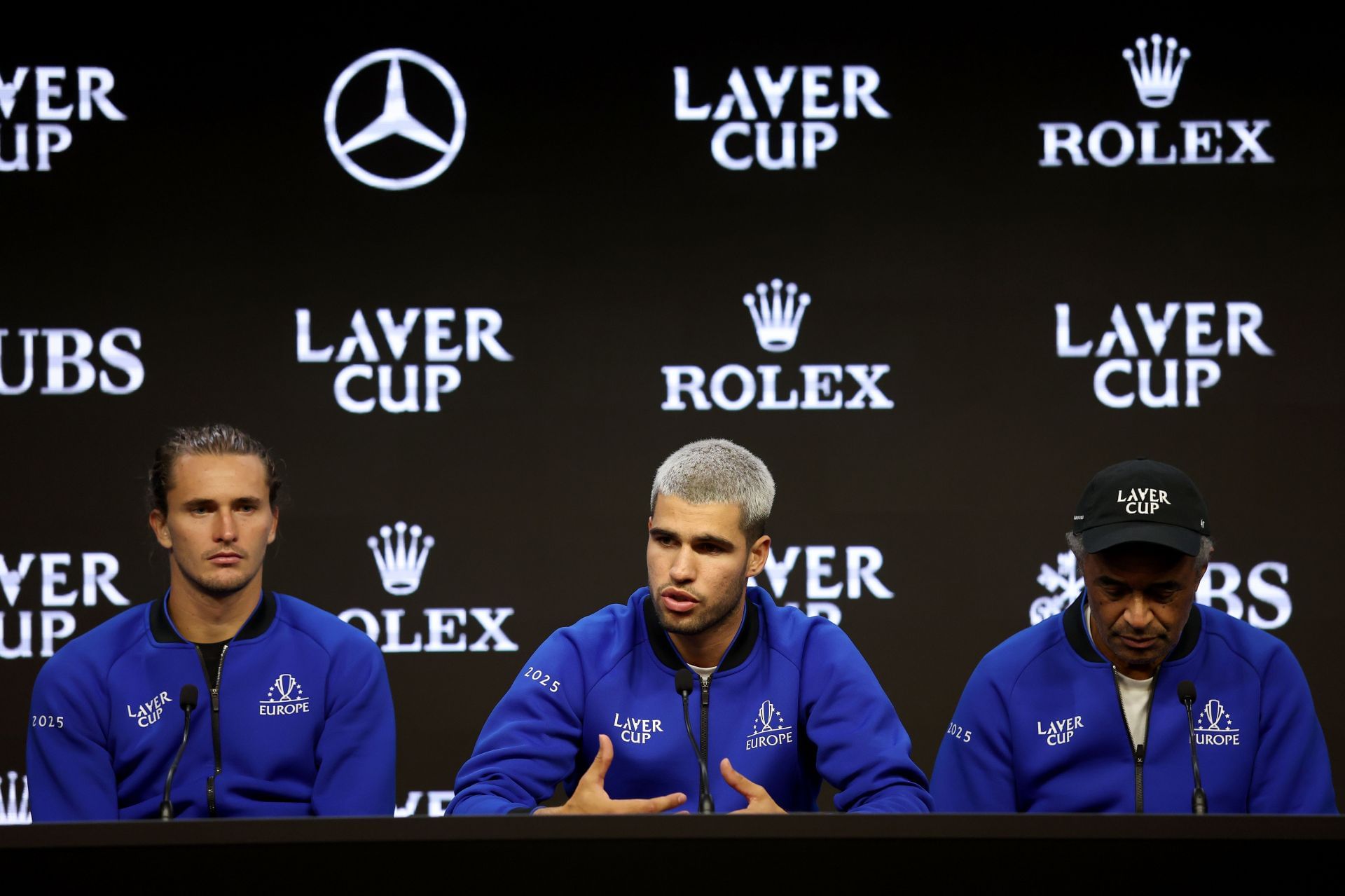Carlos Alcaraz at the Laver Cup 2025 - Day 3&mdash;Source: Getty
