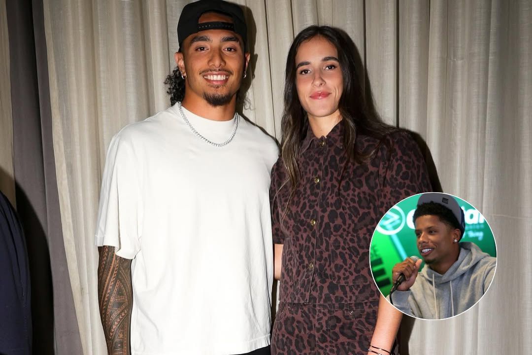 Marist Liufau's WNBA girlfriend Sonia Citron drops 1-word reaction as Cowboys sophomore obliterates Mathew Golden in thrilling touchdown play