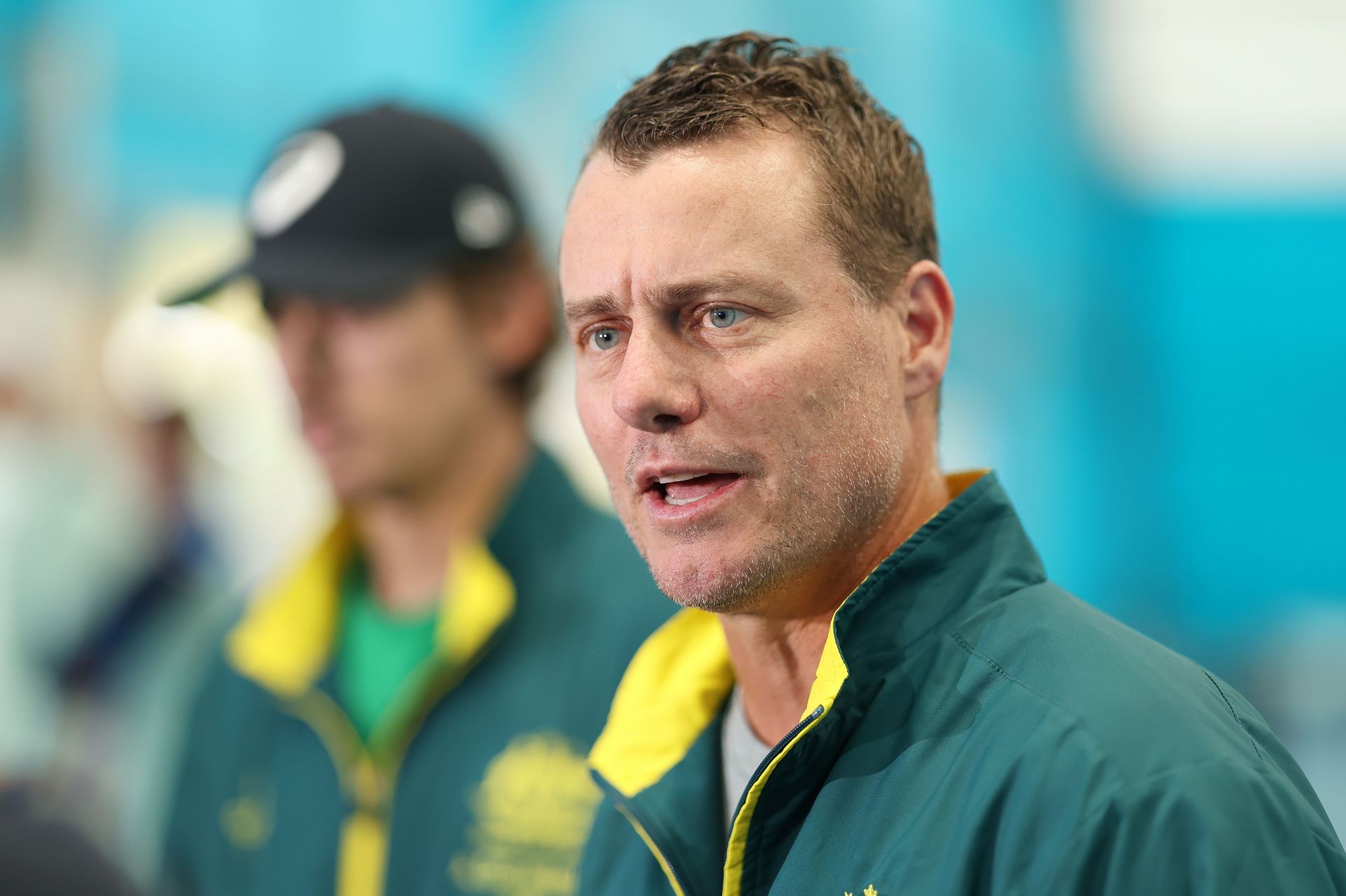 Lleyton Hewitt at Wallabies And Australia Davis Cup Team Media Opportunity - Source: Getty