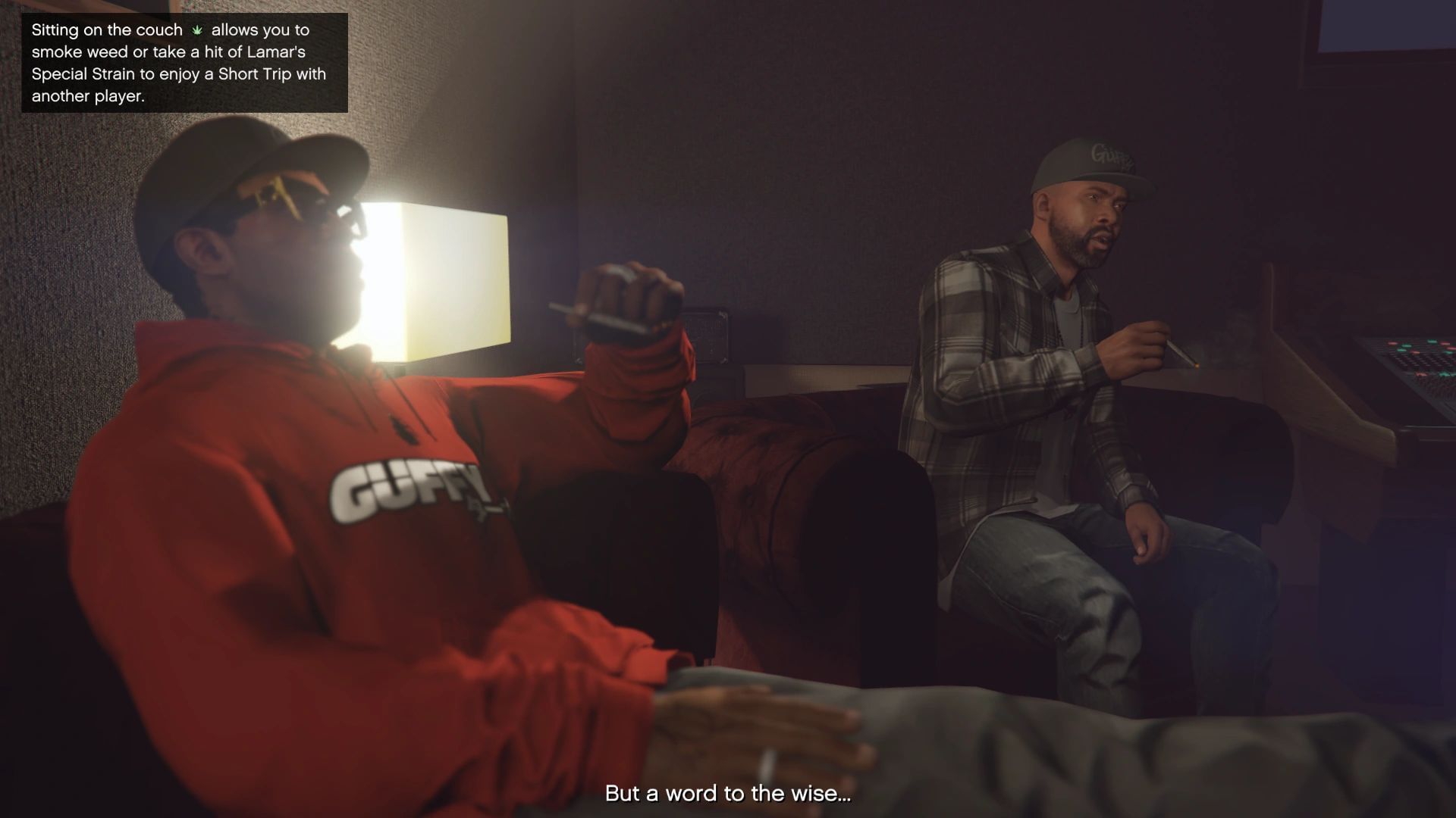 Franklin says the popular line CJ said in San Andreas (Image via Rockstar Games // GTA Wiki)