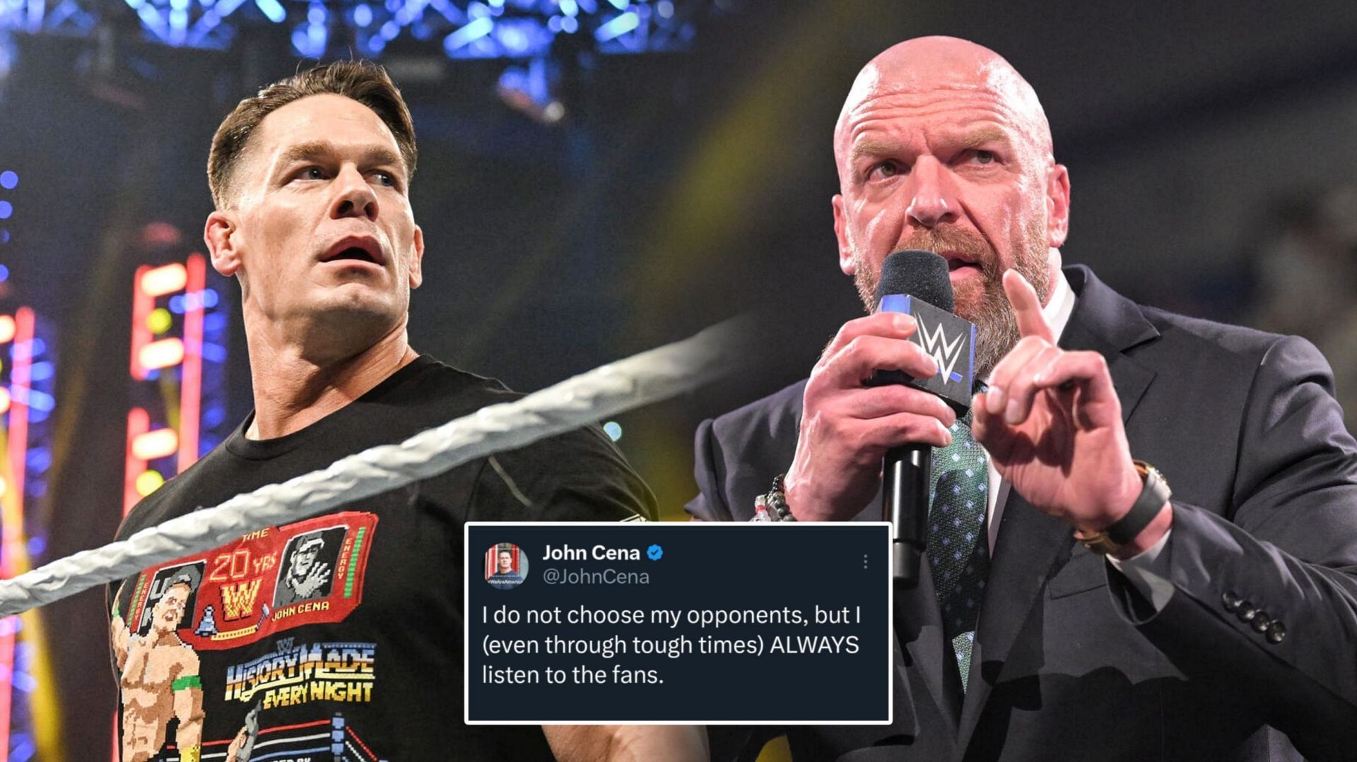 John Cena, Triple H