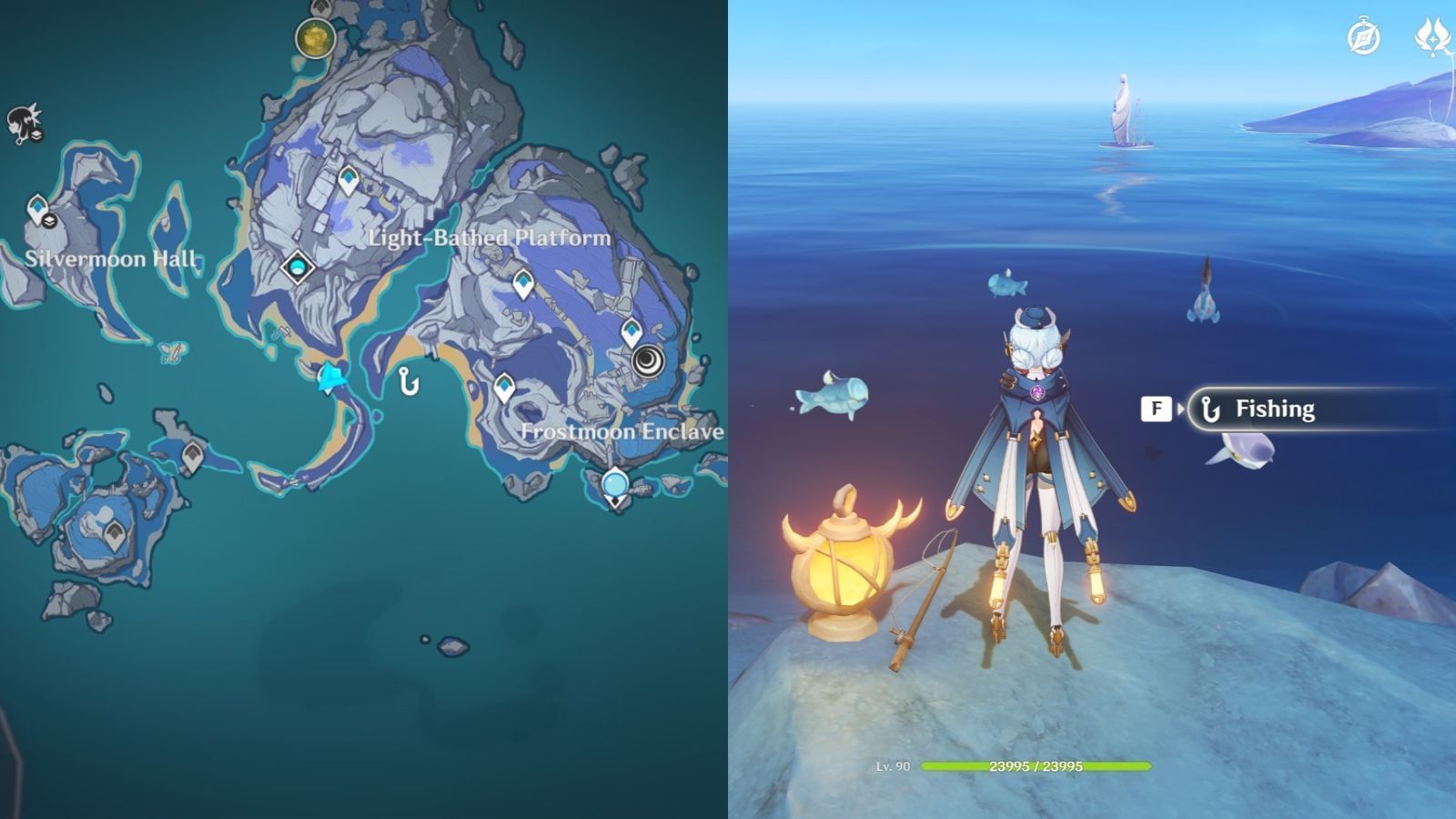 Fishing spot 5 (Image via HoYoverse)