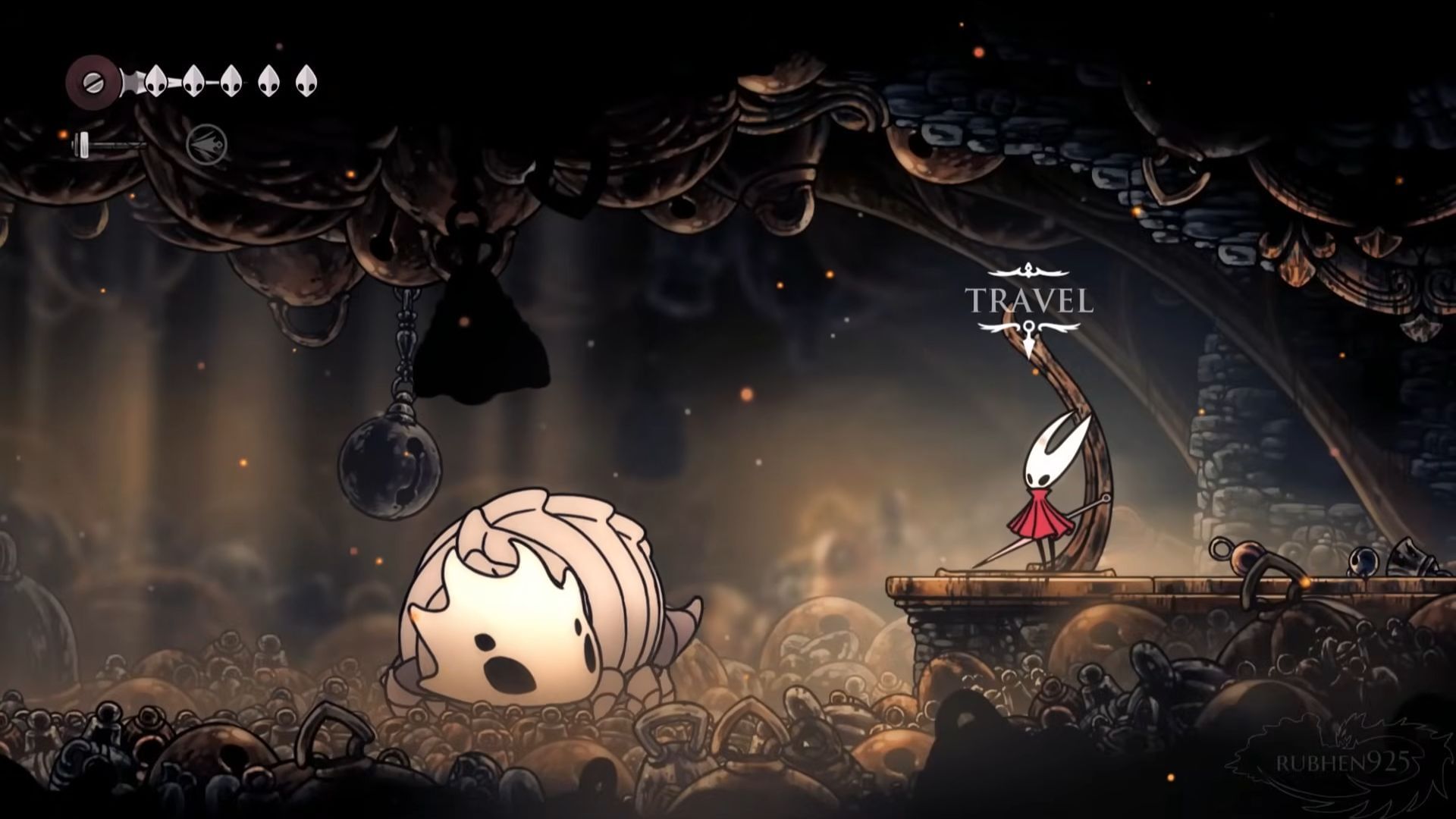 Fast Travel point after defeating Bell Beast (Image via Youtube/@Rubhen925)