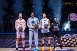 "Sengun and KD will destroy the Bucks" - NBA fans erupt as Giannis Antetokounmpo & Alperen Sengun avoid interaction during EuroBasket ceremony