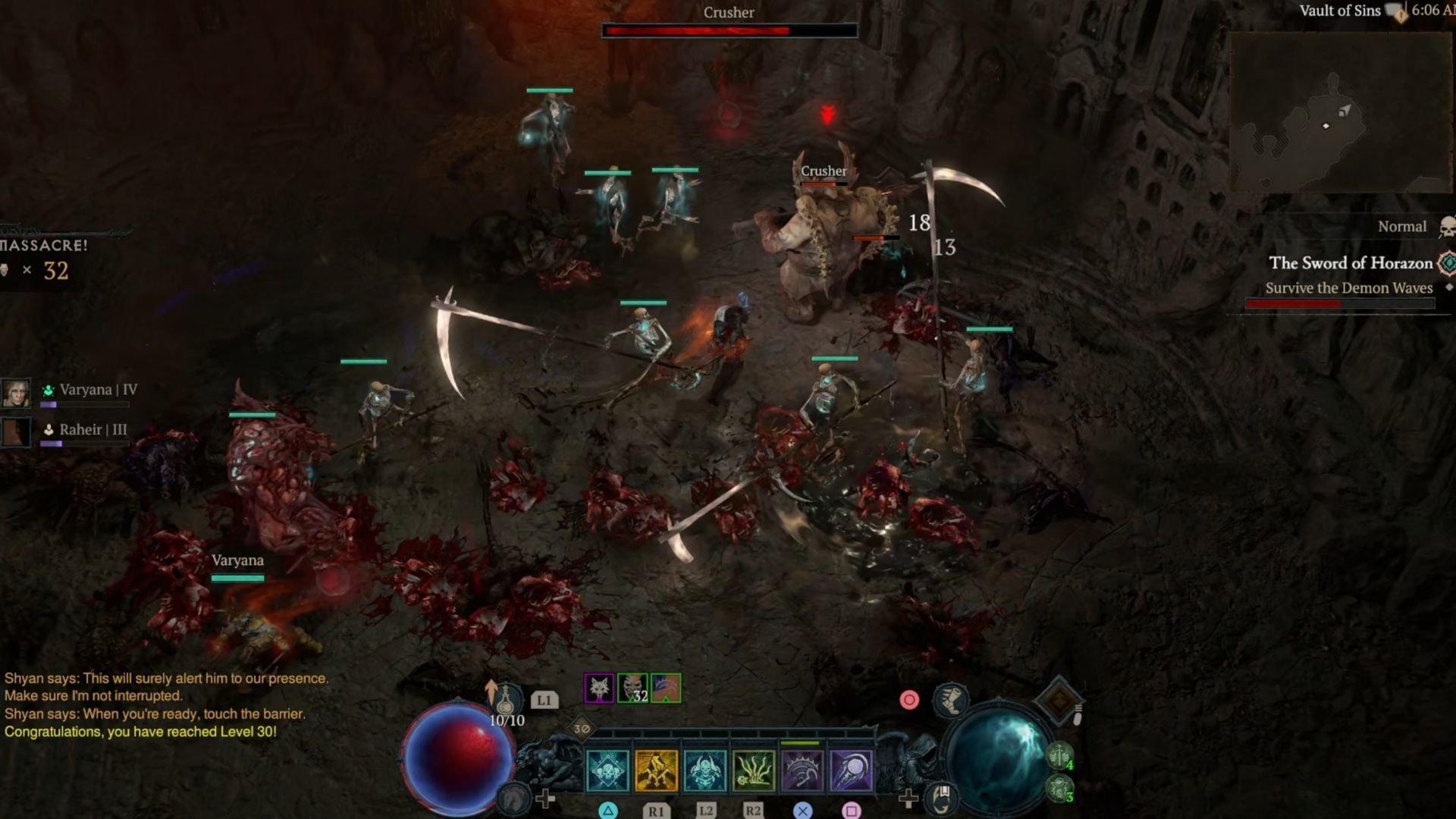These demons are no match for my skeleton swarm (Image via Blizzard Entertainment)