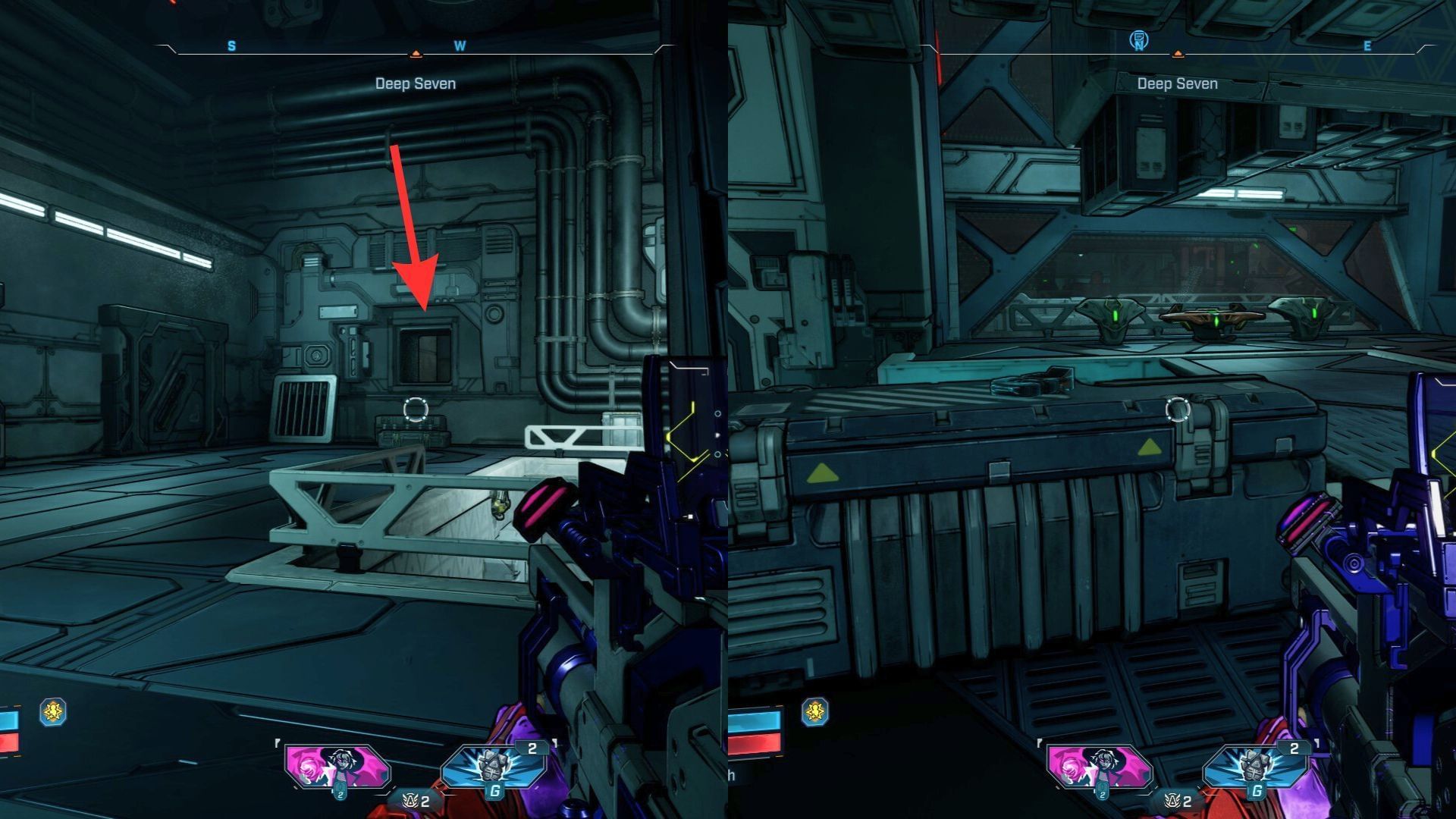 Go through the vent leading to a secret room (Image via 2K)