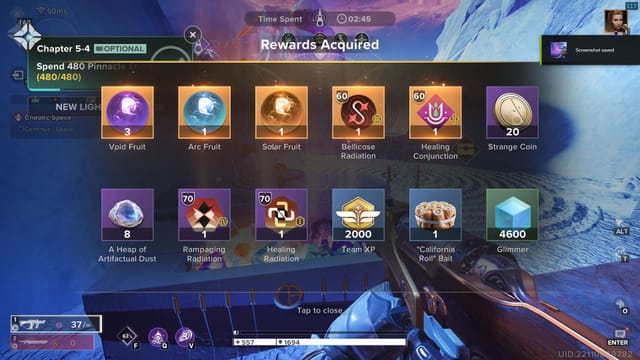How to get Mythic Artifacts in Destiny: Rising?