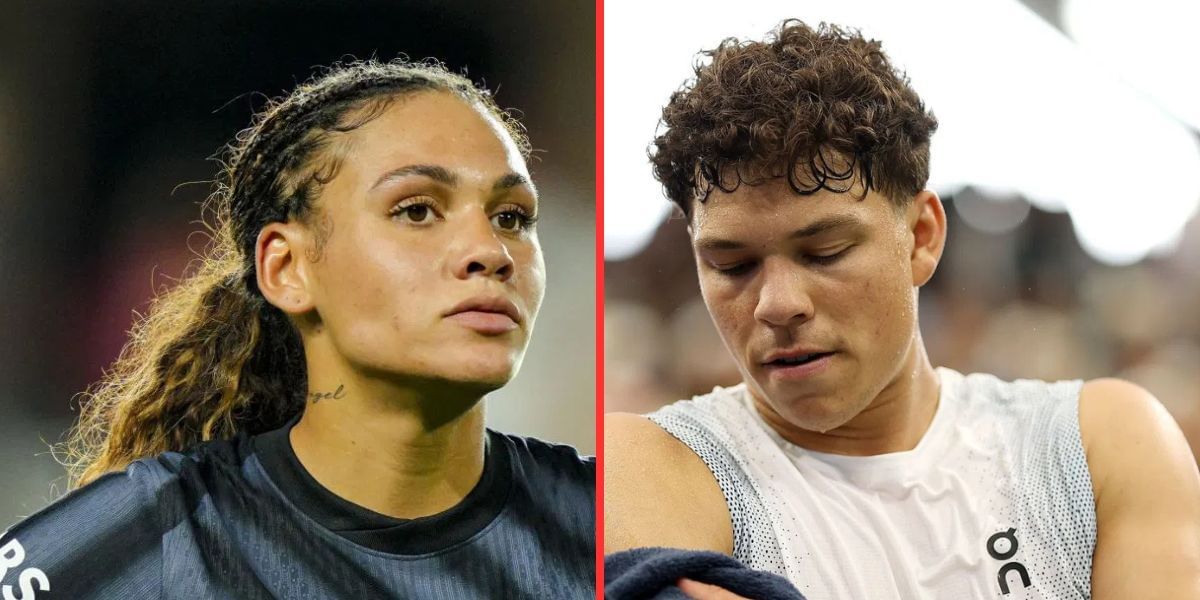Ben Shelton (left), Trinity Rodman (right), Sources: Getty
