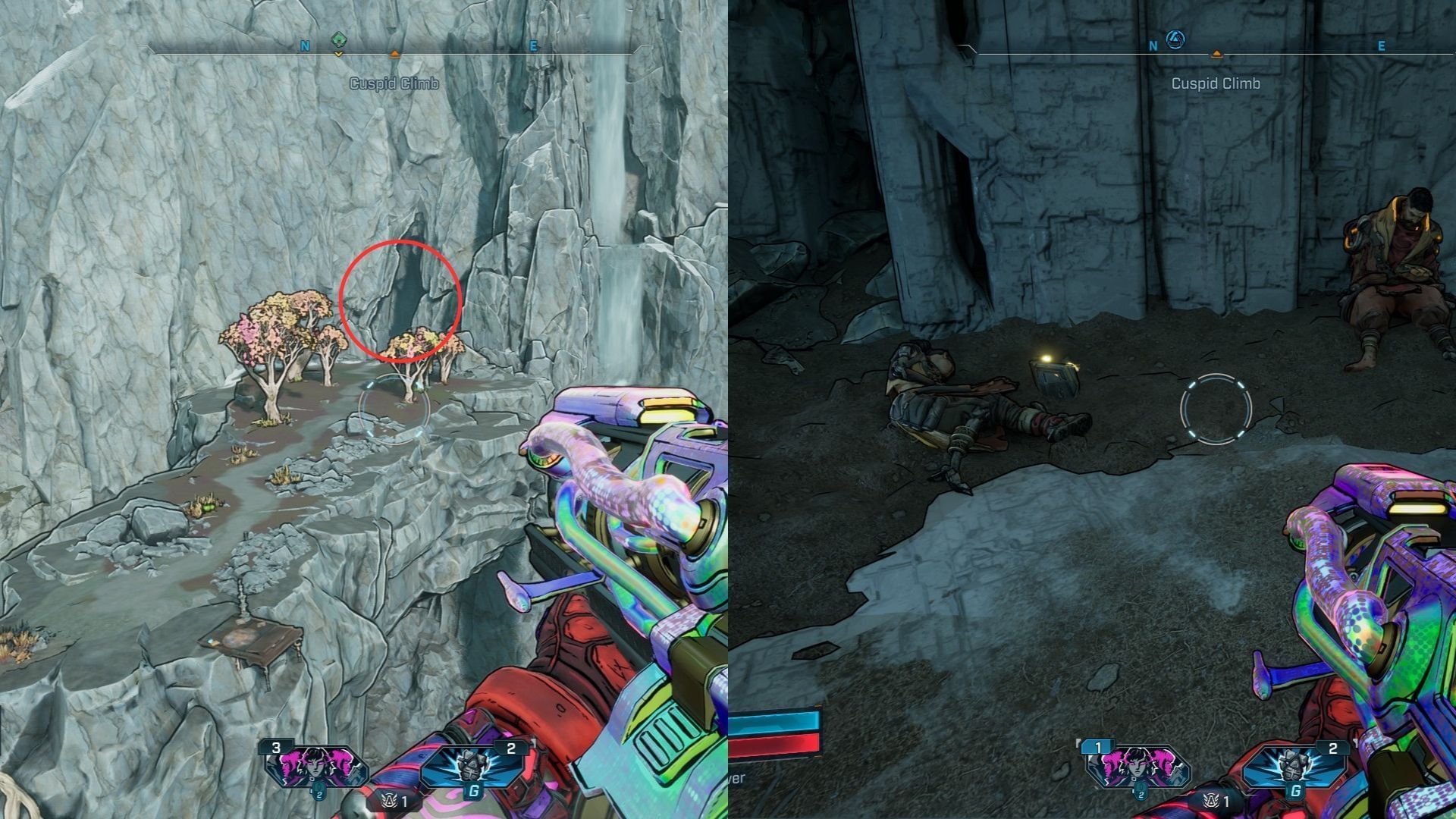 Head into the cave to find the fragment (Image via 2K)