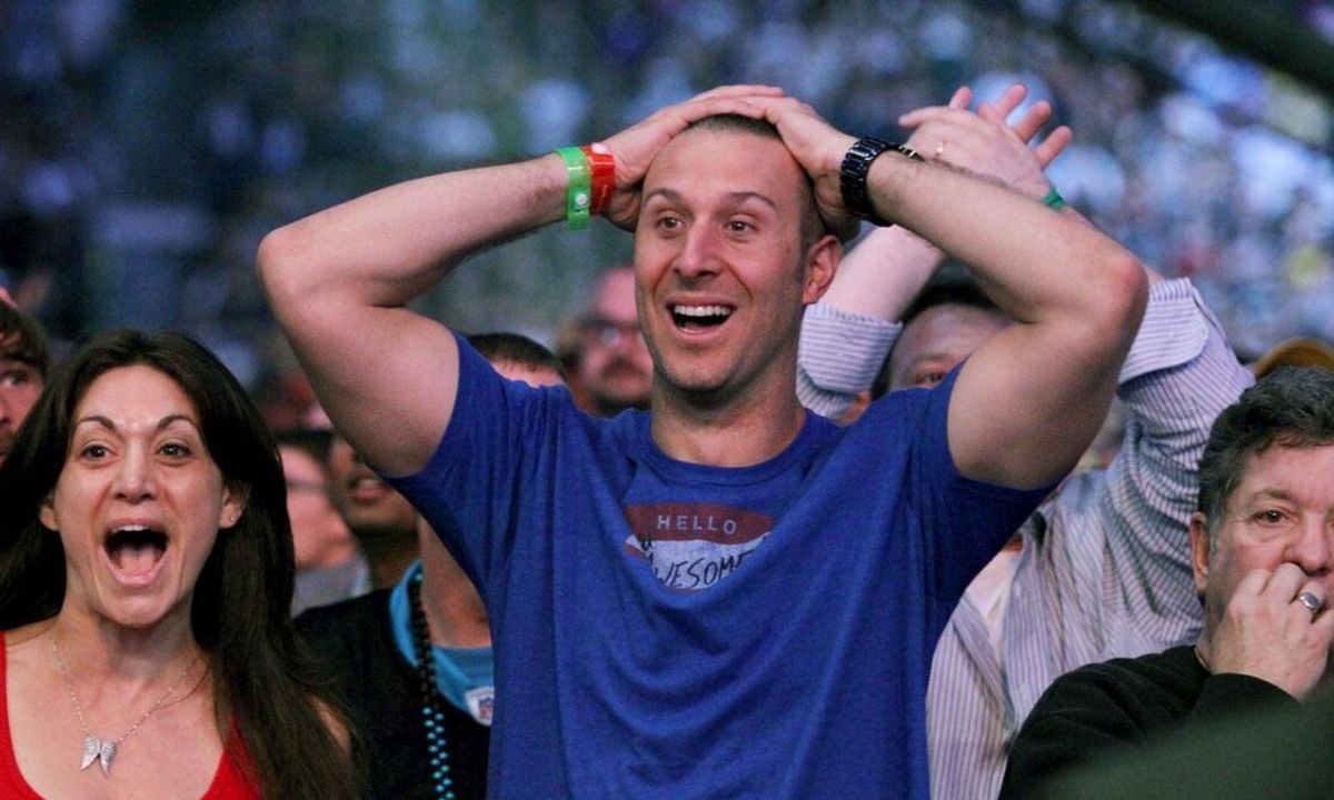 A WWE fans reaction. [Photo credit: WWE.com]
