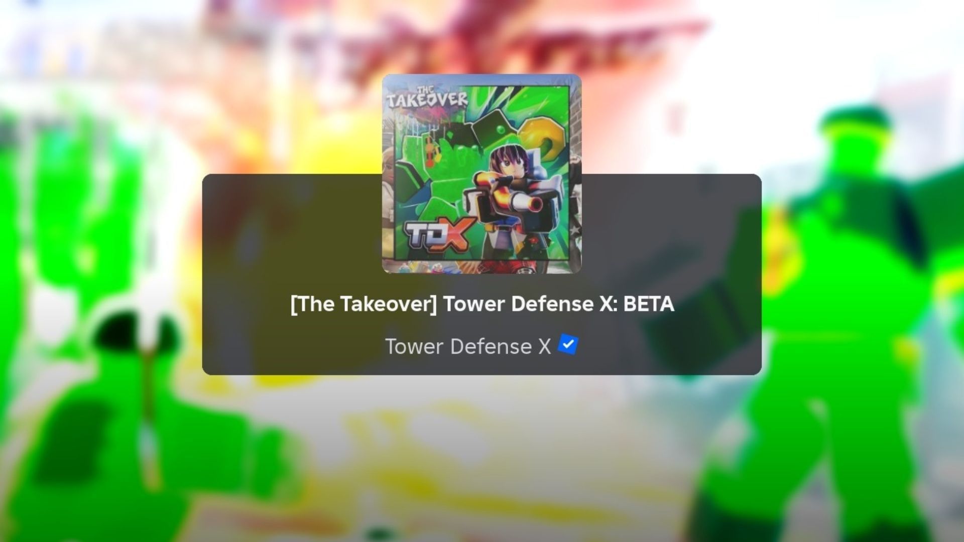 Tower Defense X (Image via Roblox)