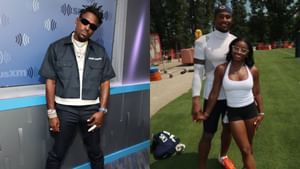 Antonio Brown takes nasty NSFW shot at Simone Biles as she shares a kiss with Jonathan Owens during Bears-Lions game
