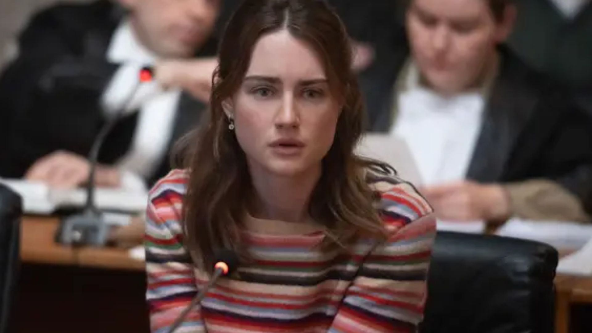 A still from The Twisted Tale of Amanda Knox season 1 (Image via Hulu)