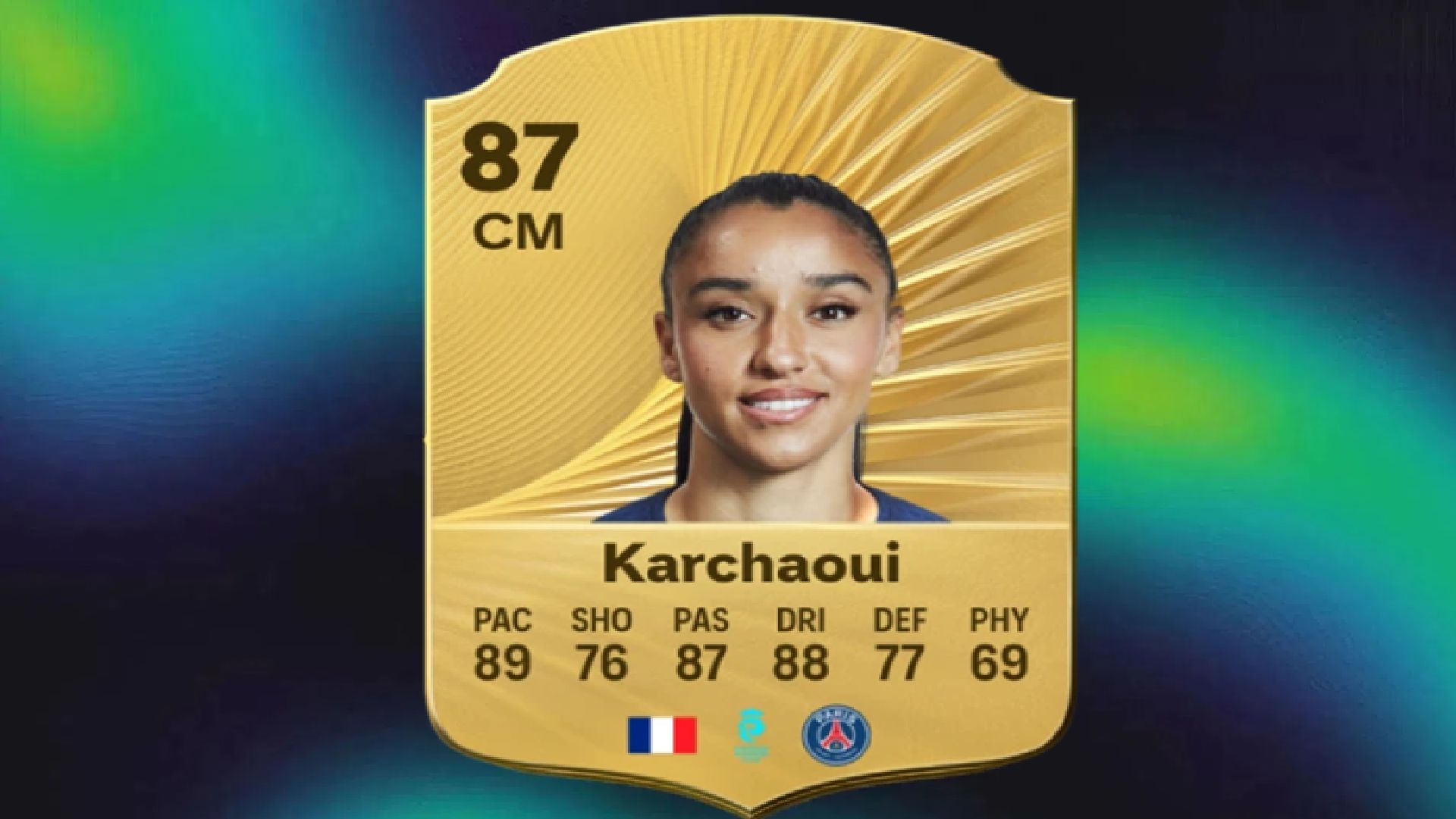 Sakina Karchaoui is the only CM in this list (Image via EA Sports)