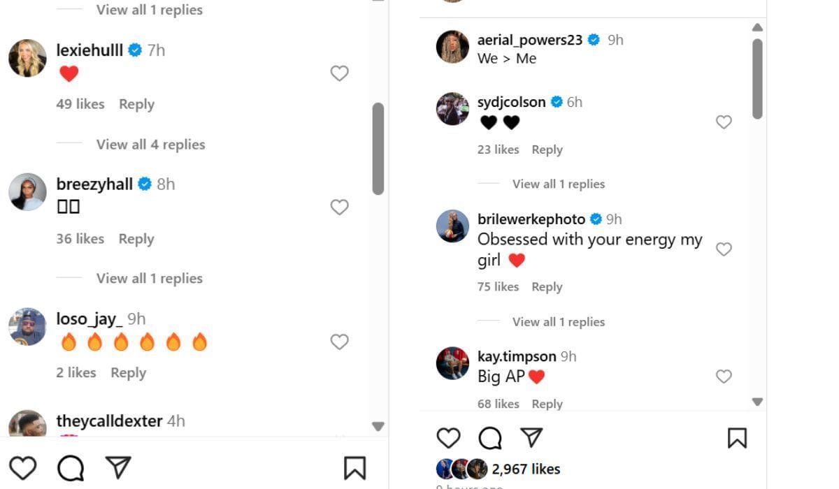 (Credit: Aerial Powers/Instagram)