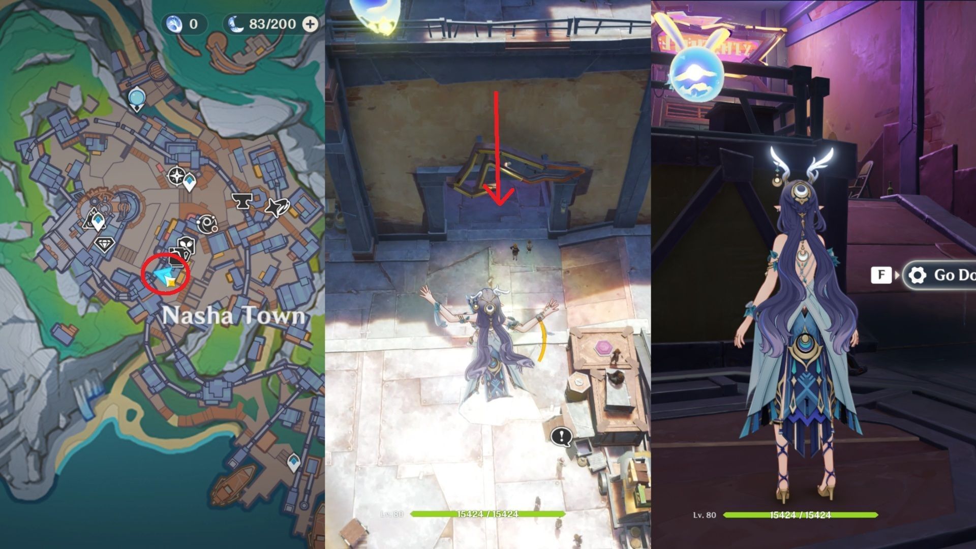 Location of the Lempo Isle treasure vault (Image via HoYoverse)