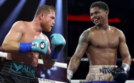 "Salute to u champ" - Shakur Stevenson lauds Canelo Alvarez following heart-wrenching loss to Terence Crawford