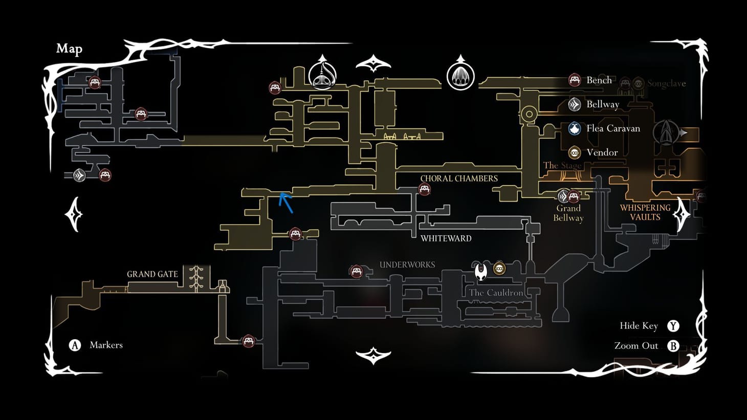 Hollow Knight Silksong Act 2 Citadel of Song walkthrough