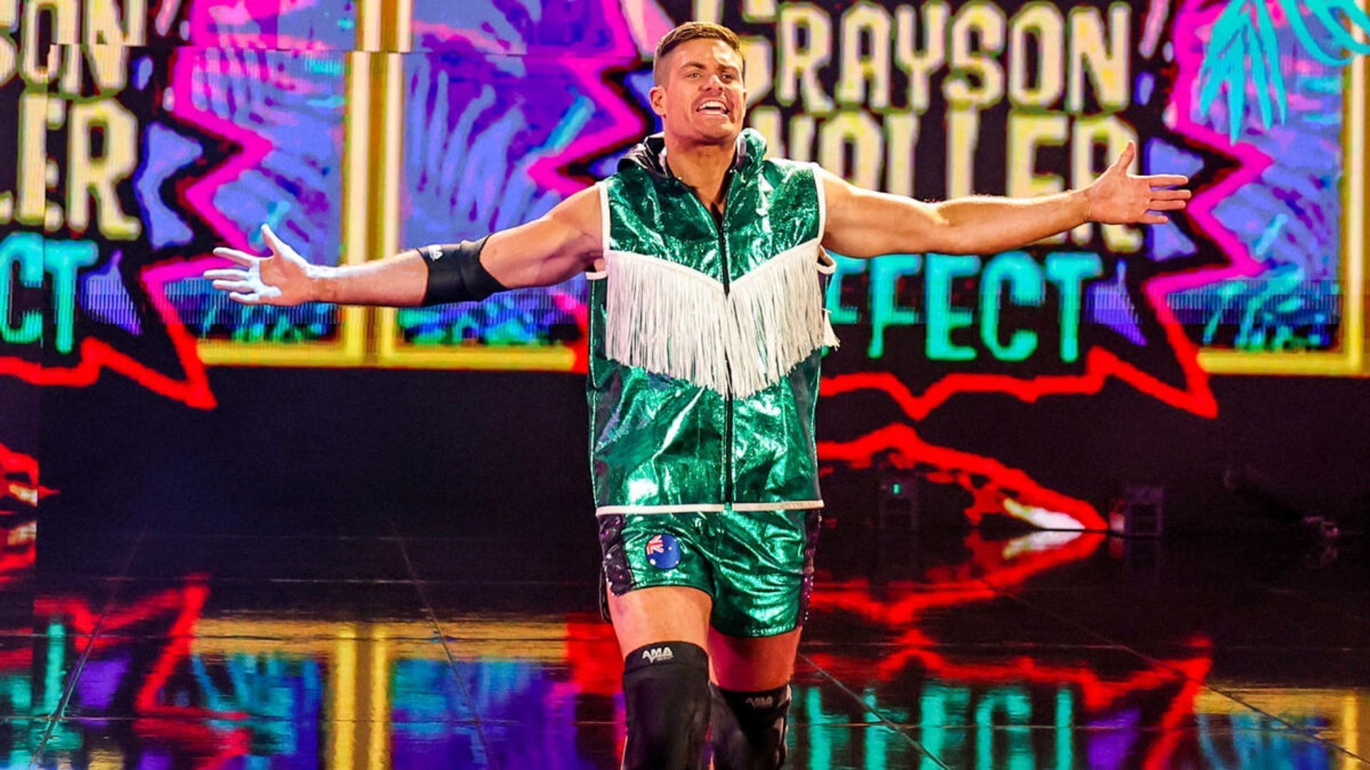 Waller is currently on the RAW roster. [Image credit: WWE.com]