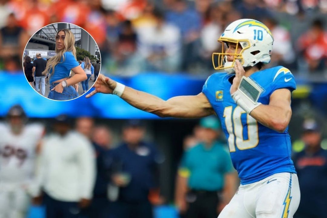 LiAngelo Ball&rsquo;s ex turns into the ultimate Justin Herbert fan, flaunts pitch-side style, ends day with 2M parlay (Source: Imagn/IG)