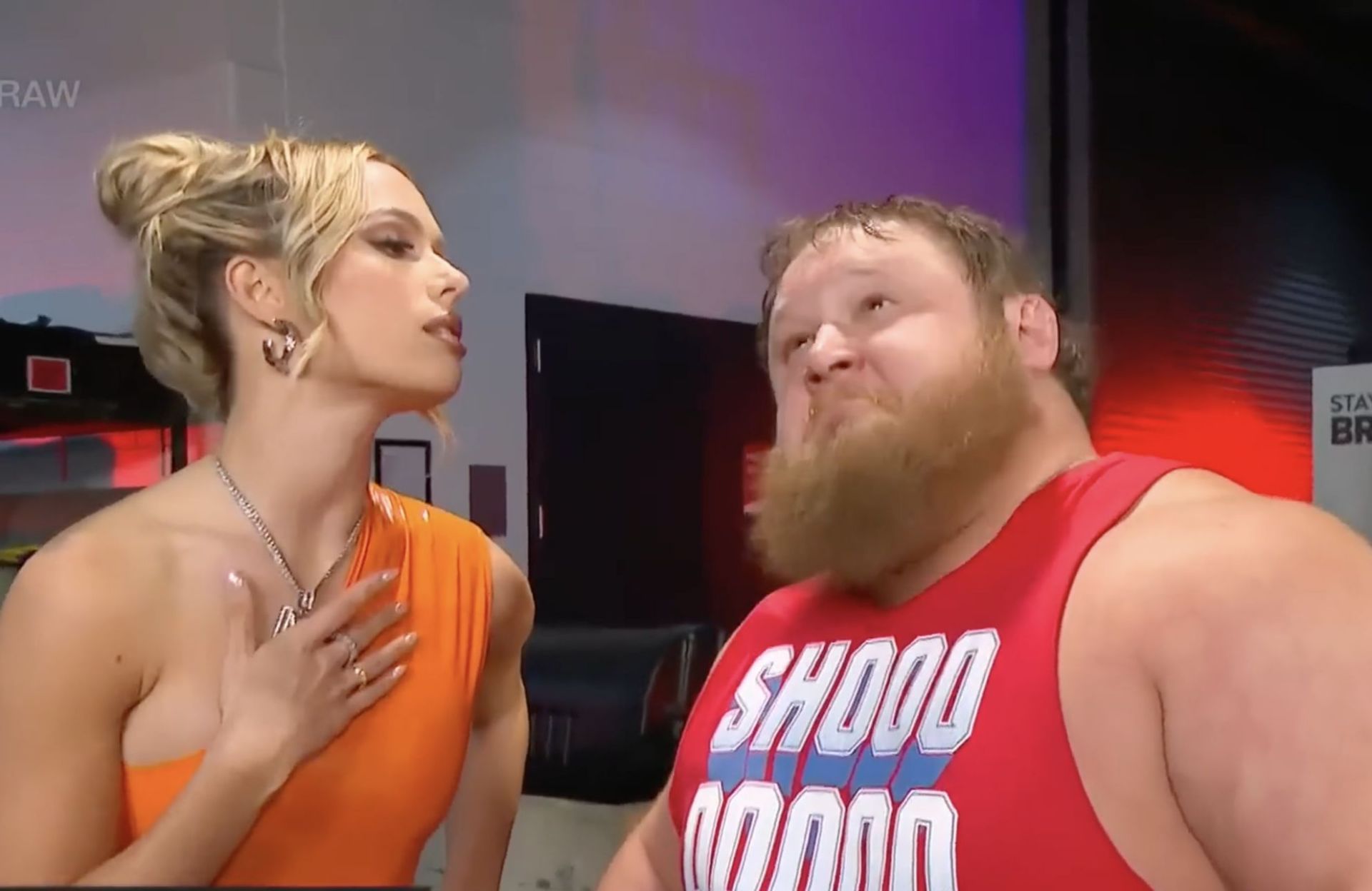 Maxxine and Otis! (Image from WWE