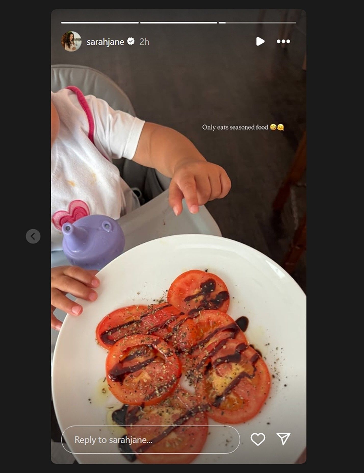 Dak Prescott&#039;s fianc&eacute;e, Sarah Jane&#039;s Instagram story @sarahjane