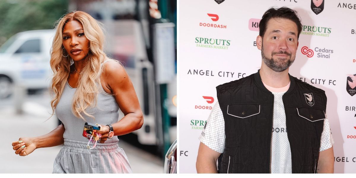 Serena Williams and her husband Alexis Ohanian - Image Source: Getty 