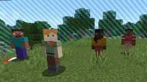 Minecraft player creates mirror effects using mannequin in latest snapshot