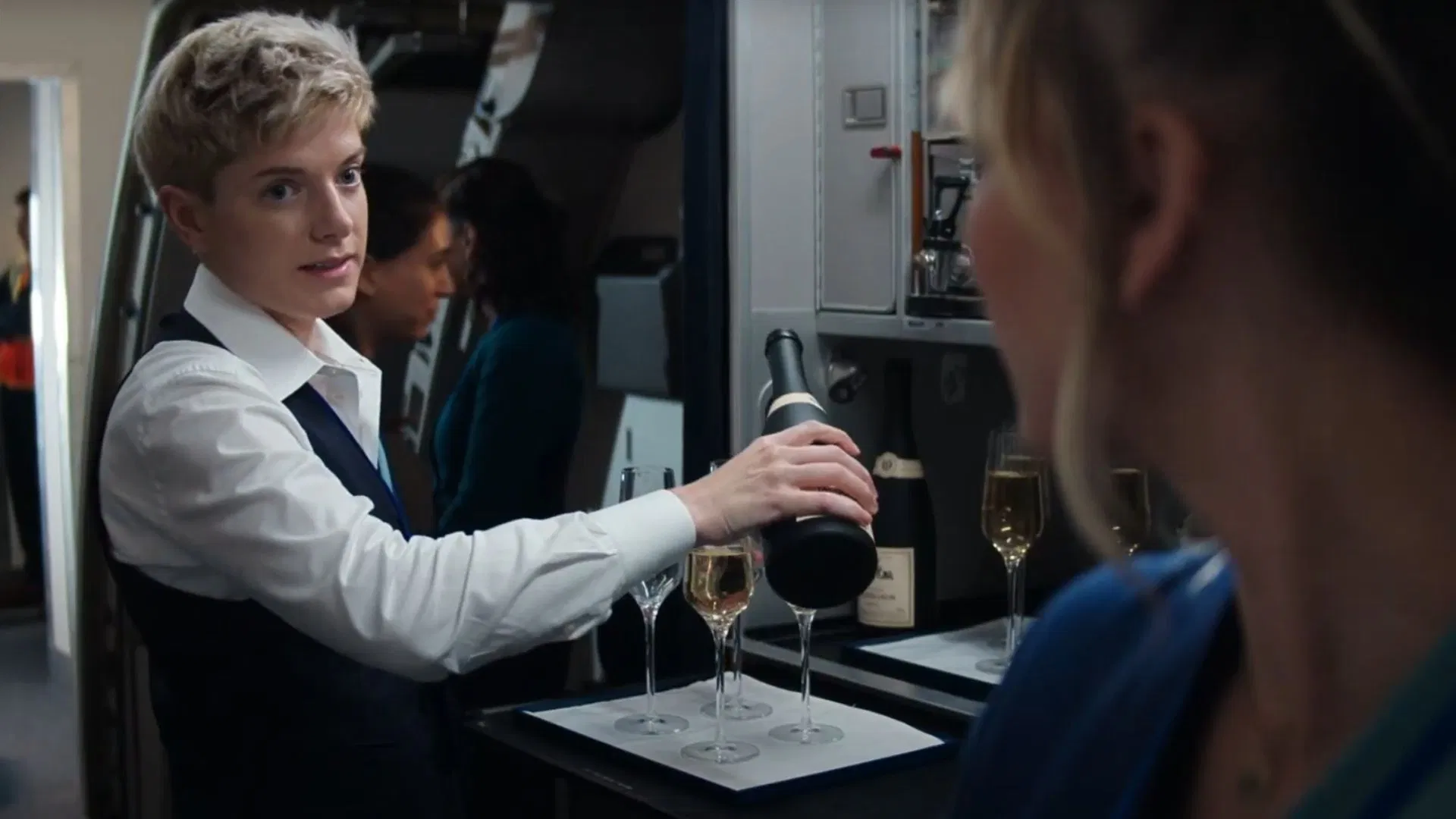 Martin  as Grace (Image via YouTube/Sky TV)