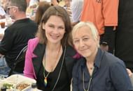 Julia Lemigova and Martina Navratilova at the 2024 South Beach Wine And Food Festival