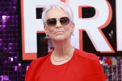 Who made Jamie Lee Curtis laugh uncontrollably when asked about the first autograph she ever requested?