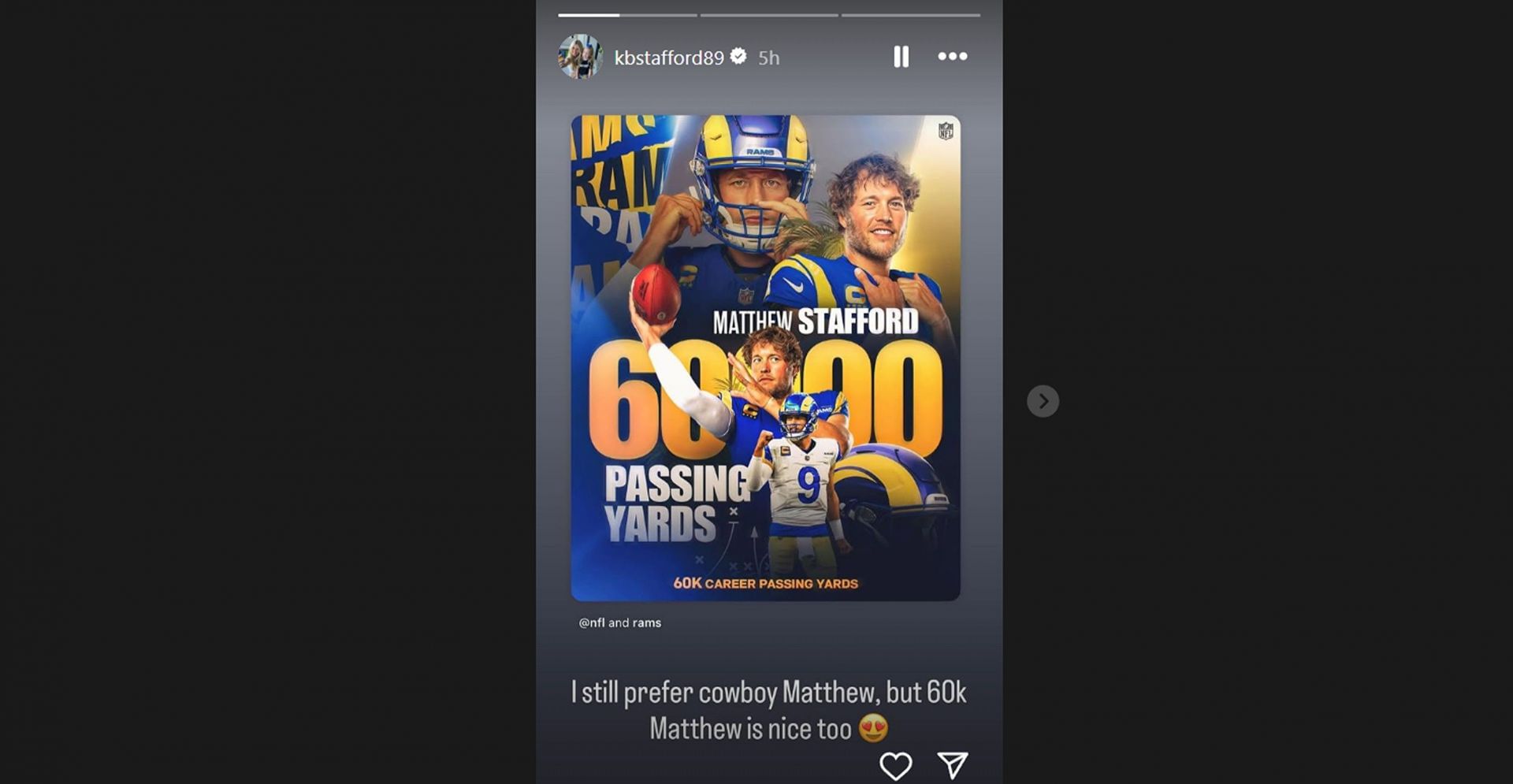 Matthew Stafford&#039;s wife Kelly shares sweet 