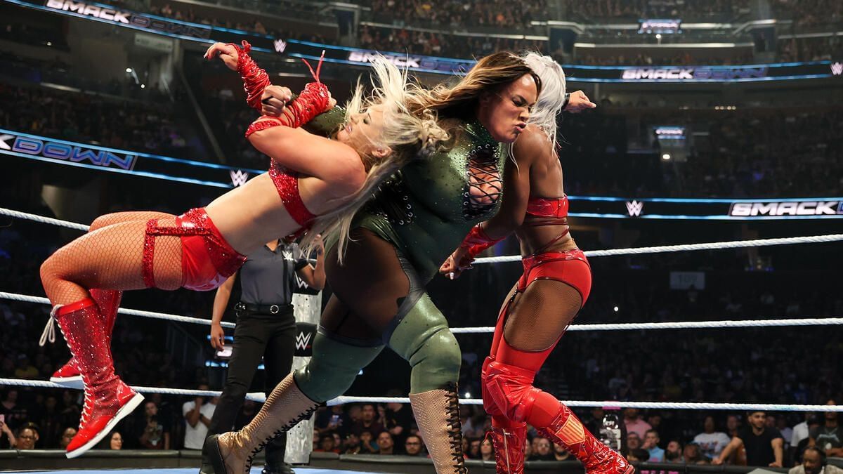Nia Jax had a night to forget on SmackDown. (Image via WWE.com)