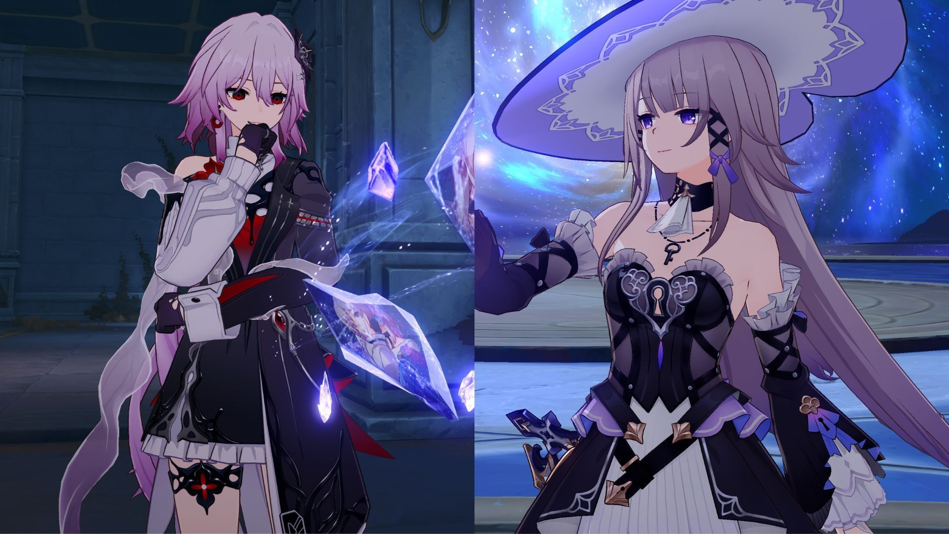 Evernight and The Herta in Honkai Star Rail (Image via HoYoverse)