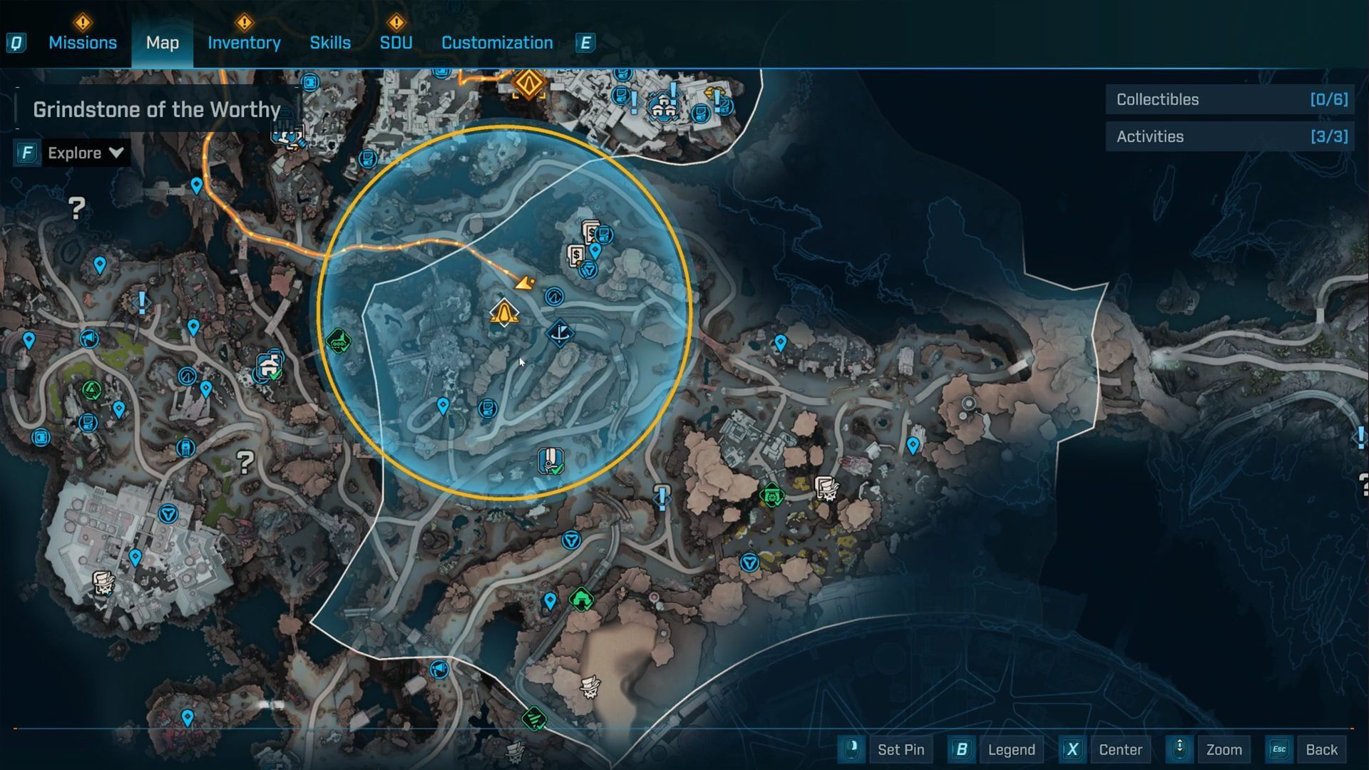 The vault of Radix is located in the Cascadia Burn region of Kairos in Borderlands 4 (Images via Gearbox Software)