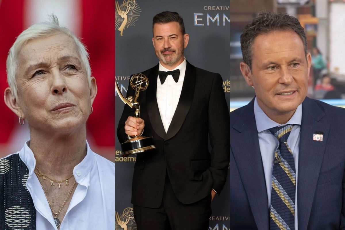 "Should've been fired": Martina Navratilova reacts to Fox host Brian Kilmeade's controversial comment over Jimmy Kimmel's shock suspension
