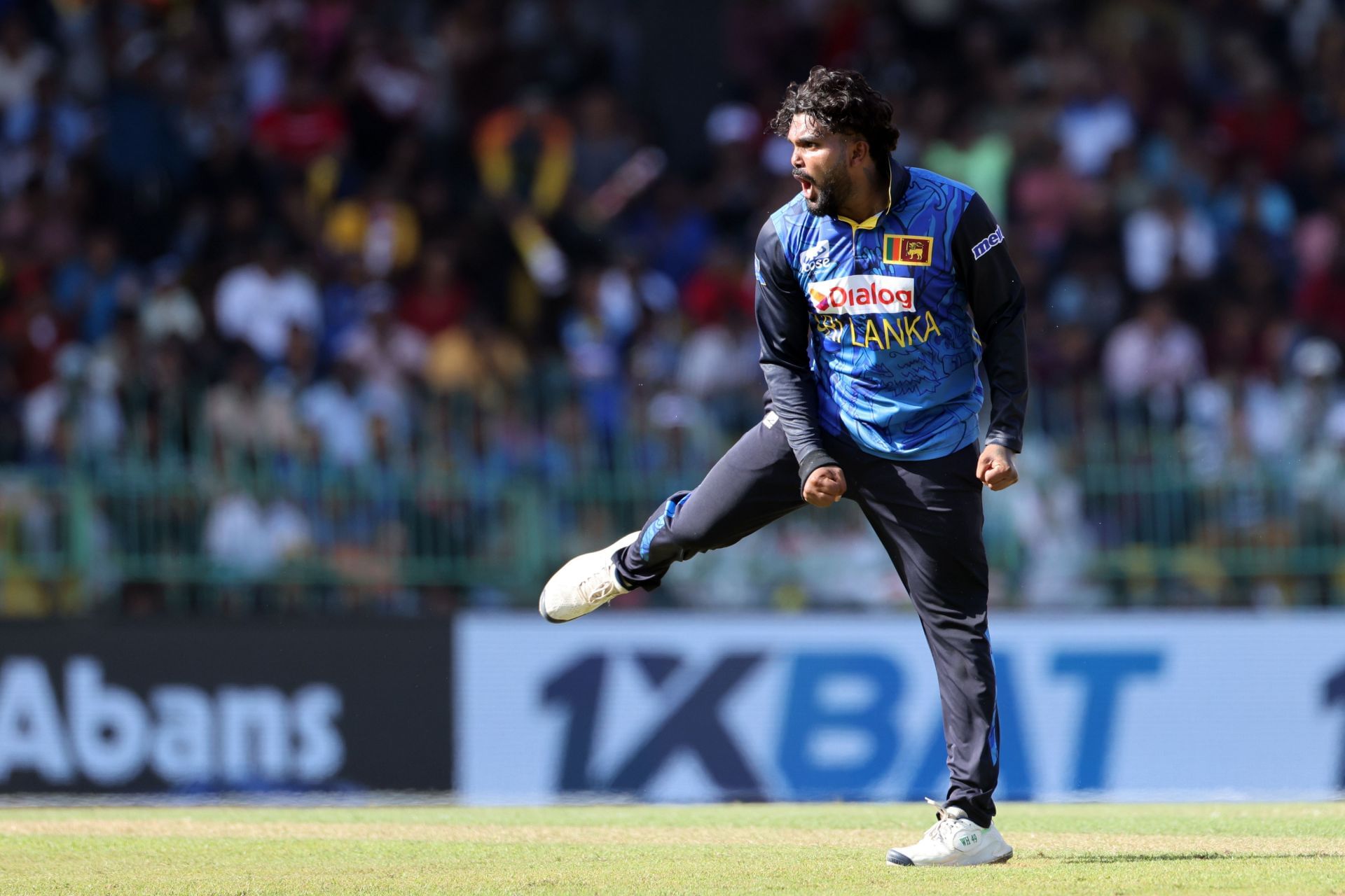 Wanindu Hasaranga is one of the all-rounders in Sri Lanka&#039;s 2025 Asia Cup squad. [P/C: Getty]